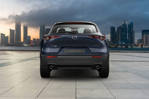 Full Rear View of مازدا سي اكس-30