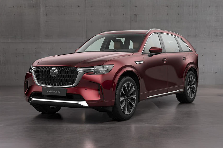 مازدا  CX-90 Front angle low view