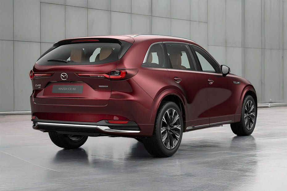 CX-90 Rear angle view