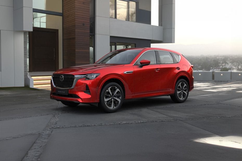 مازدا  CX-60 Front angle low view
