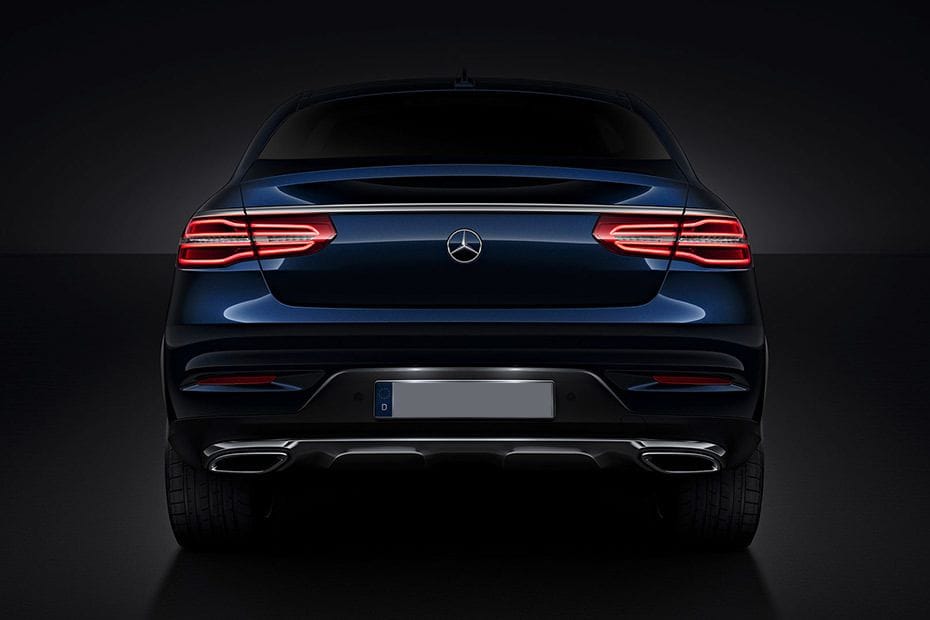 Full Rear View of Mercedes-Benz GLE Class Coupe