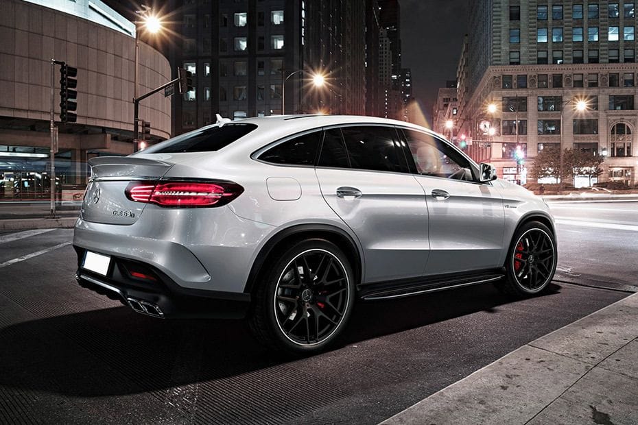 GLE Class Coupe Rear angle view