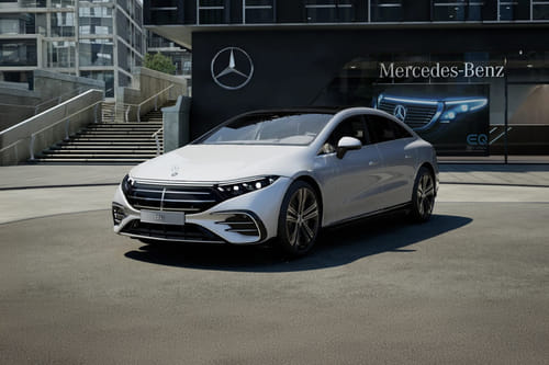 Mercedes-Benz  EQS Front angle low view