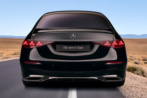 Full Rear View of Mercedes-Benz S Class