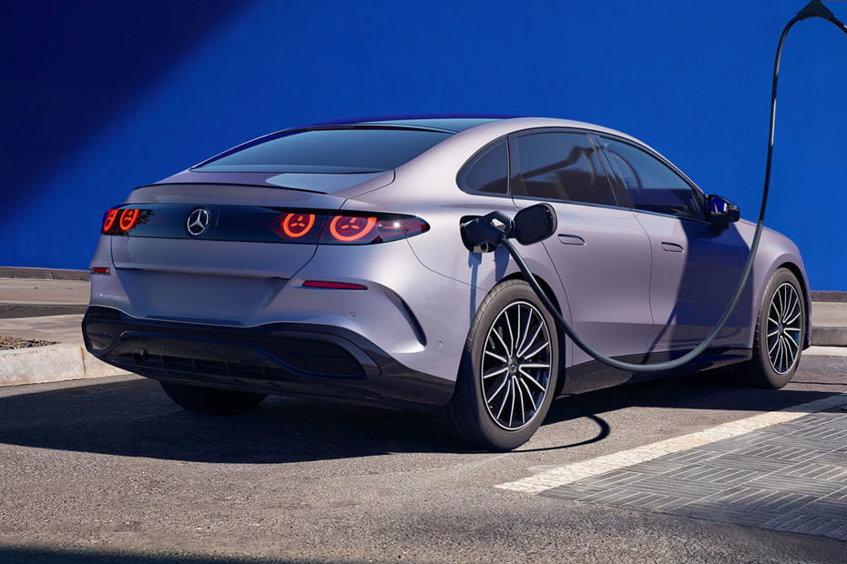 C-Class Electric Rear angle view