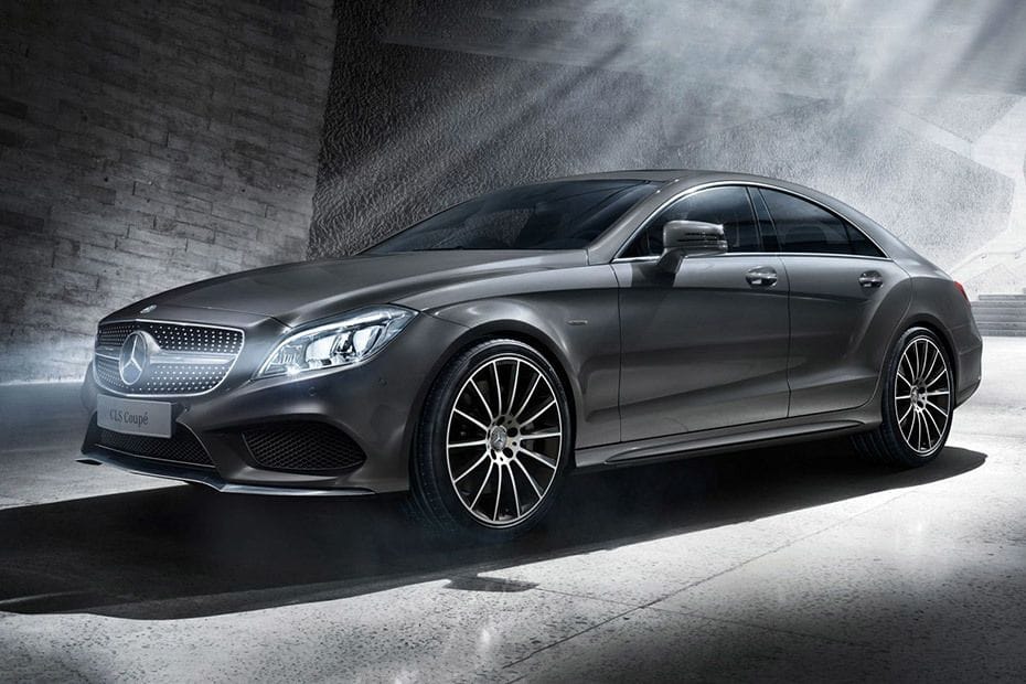Mercedes-Benz  CLS-Class Coupe Front angle low view