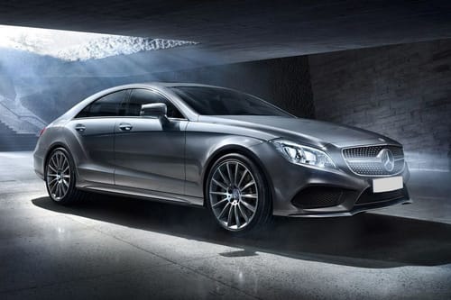 Mercedes-Benz CLS-Class Coupe Front Cross Side View