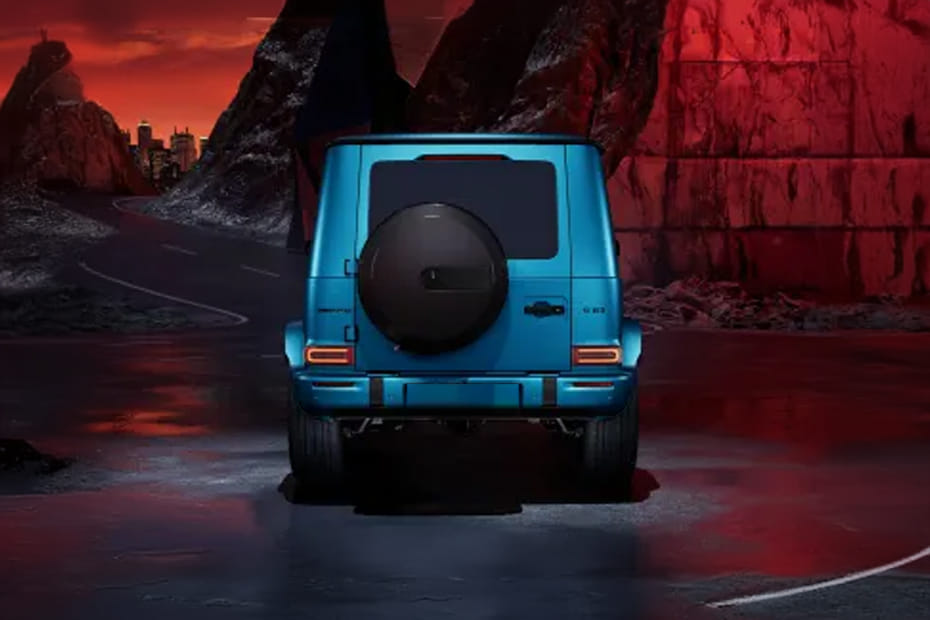 Full Rear View of Mercedes-Benz G-Class