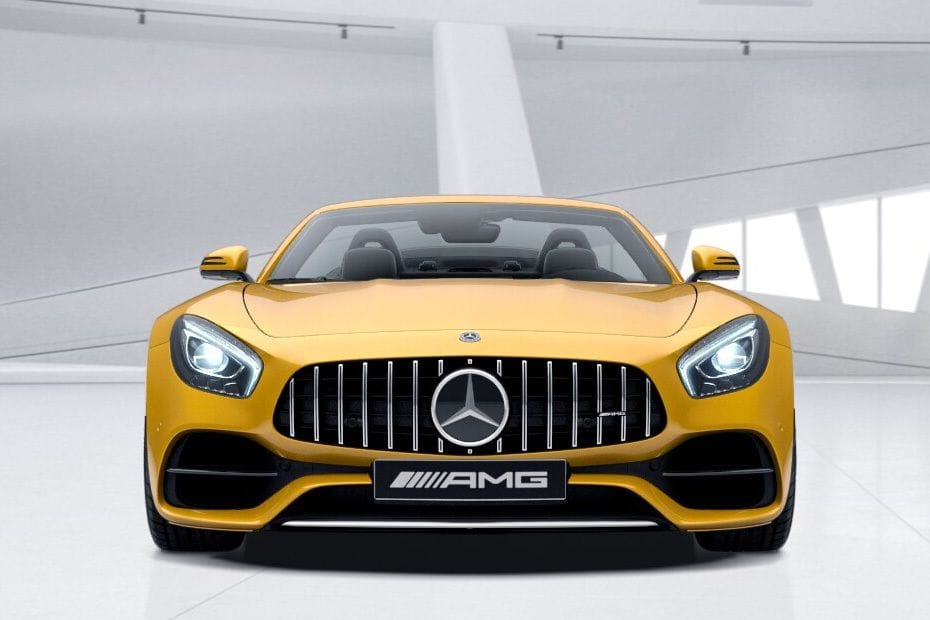 Full Front View of AMG GT