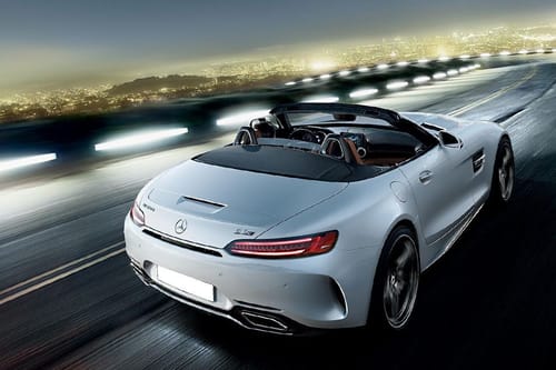 AMG GT Rear angle view