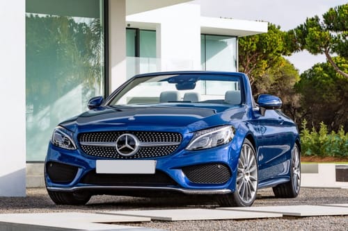 Mercedes-Benz  C-Class Cabriolet Front angle low view