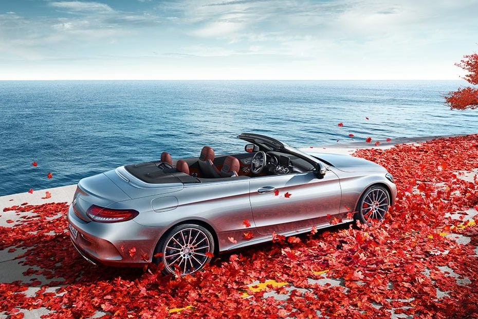 الفئة سي كابريوليه Rear Medium Side View