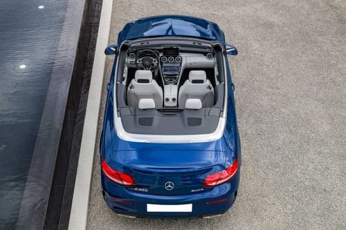 Top View of C-Class Cabriolet