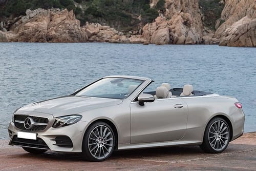 Mercedes-Benz E-Class Cabriolet Front Side View