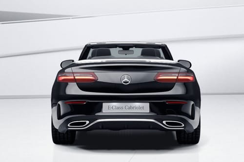 Full Rear View of Mercedes-Benz E-Class Cabriolet