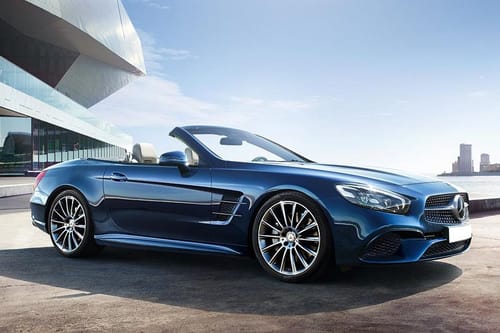 Mercedes-Benz SL-Class Front Cross Side View