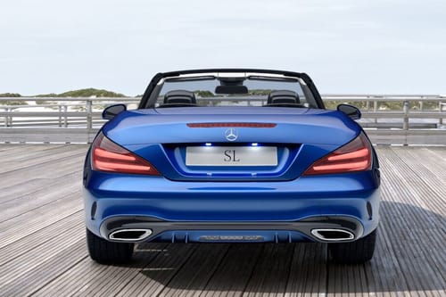 Full Rear View of Mercedes-Benz SL-Class