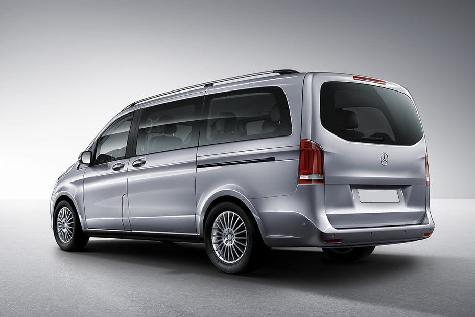 Rear Cross Side View of Mercedes-Benz V-Class