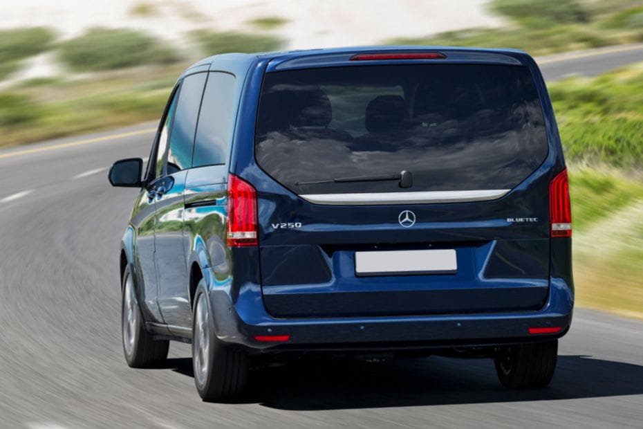 Rear Medium View of Mercedes-Benz V-Class