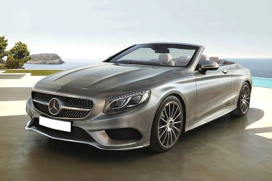 Mercedes-Benz  S-Class-Cabriolet Front angle low view