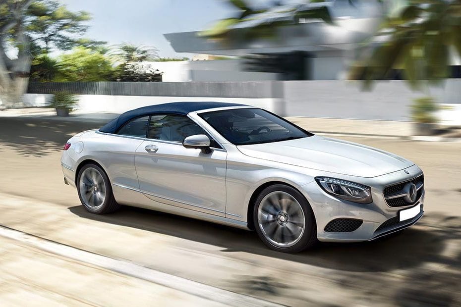 مرسيدس بنز الفئة أس كابريوليه Front Cross Side View