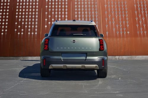 Full Rear View of Mini Countryman