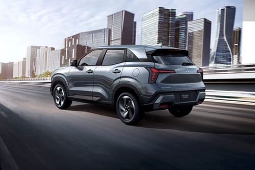 Rear Cross Side View of Mitsubishi Xforce