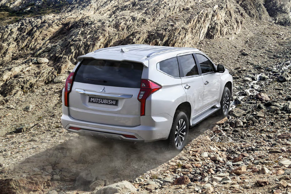 Montero Sport Rear angle view