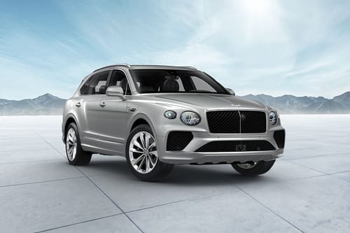 Bentley Bentayga Front Cross Side View
