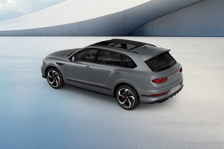 Rear Cross Side View of Bentley Bentayga