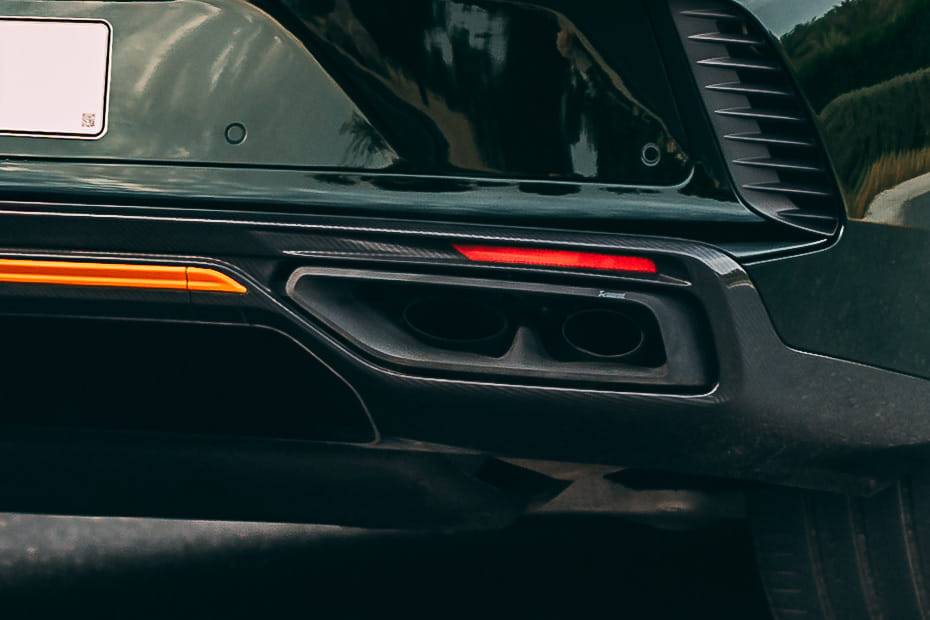 Exhaust Pipe of Bentley Batur