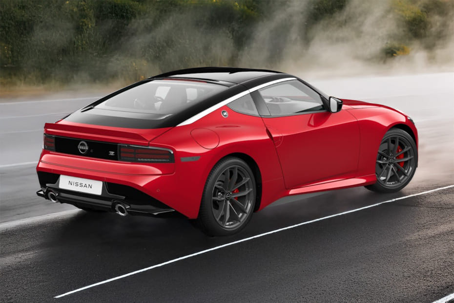 Z Rear angle view