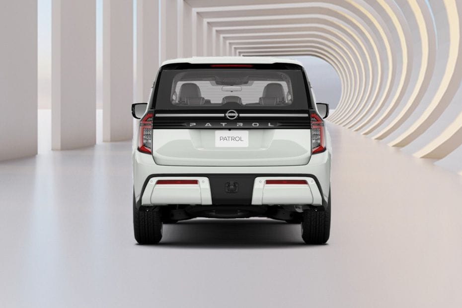 Full Rear View of Nissan Patrol