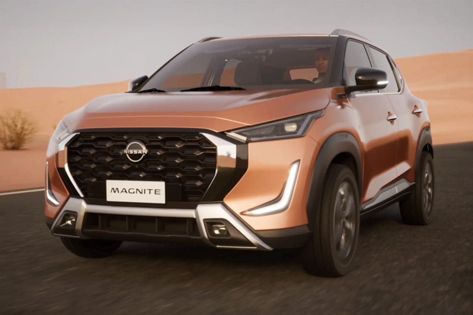 ماغنيت Tilted Front View