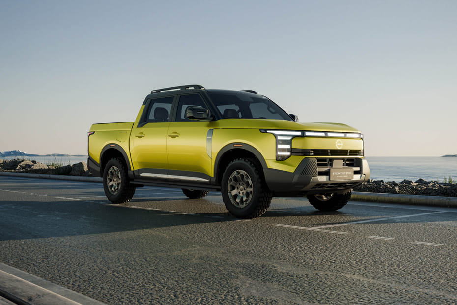 نيسان فرونتير برو Front Cross Side View