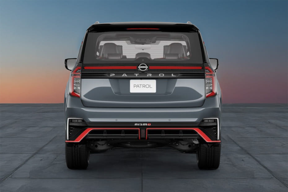 Full Rear View of Nissan Patrol Nismo