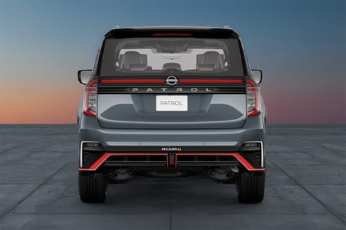 Full Rear View of Nissan Patrol Nismo
