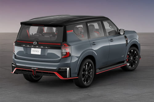 Patrol Nismo Rear angle view