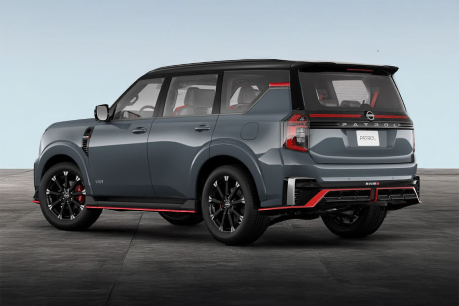 Rear Cross Side View of Nissan Patrol Nismo