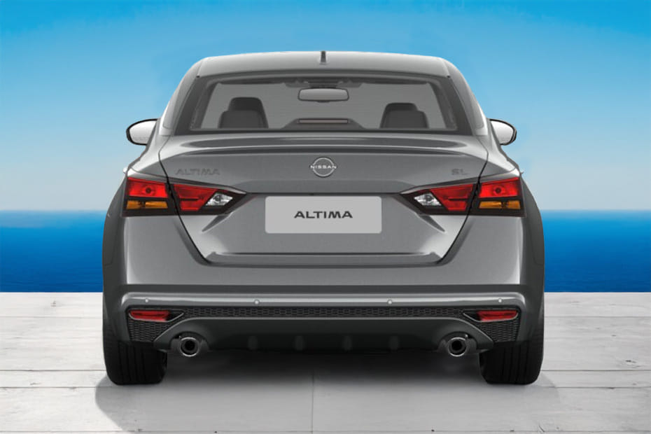 Full Rear View of Nissan Altima