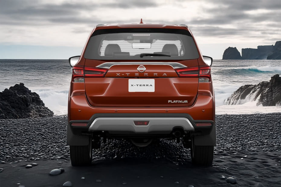 Full Rear View of Nissan Xterra