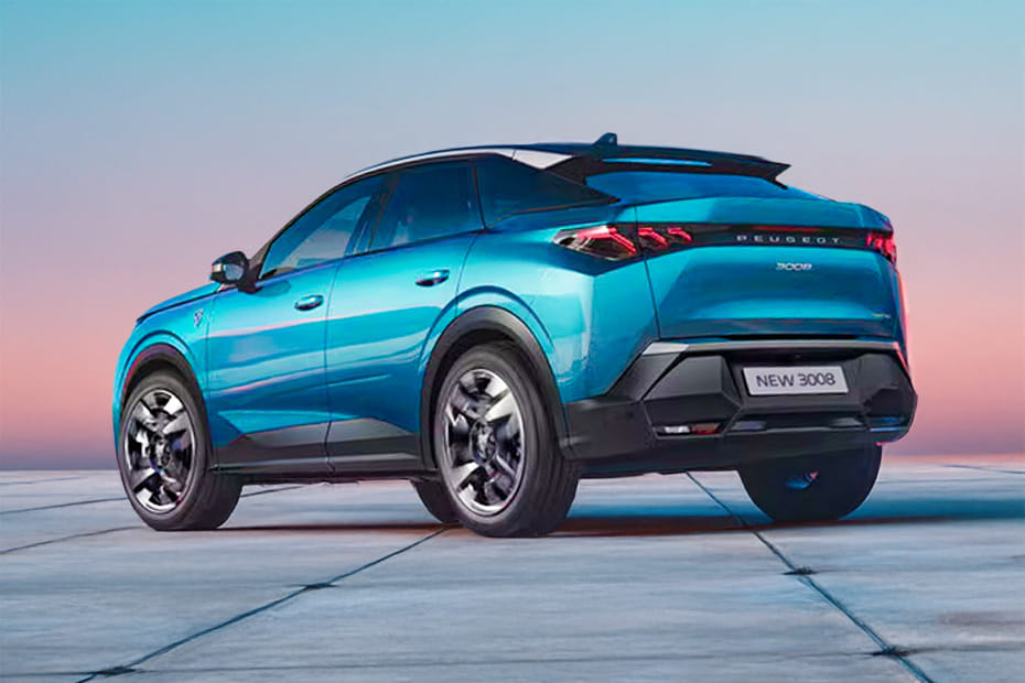Rear Cross Side View of Peugeot 3008