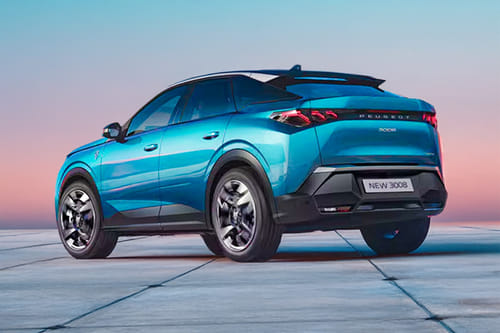 Rear Cross Side View of بيجو 3008