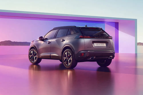 Rear Cross Side View of بيجو 2008