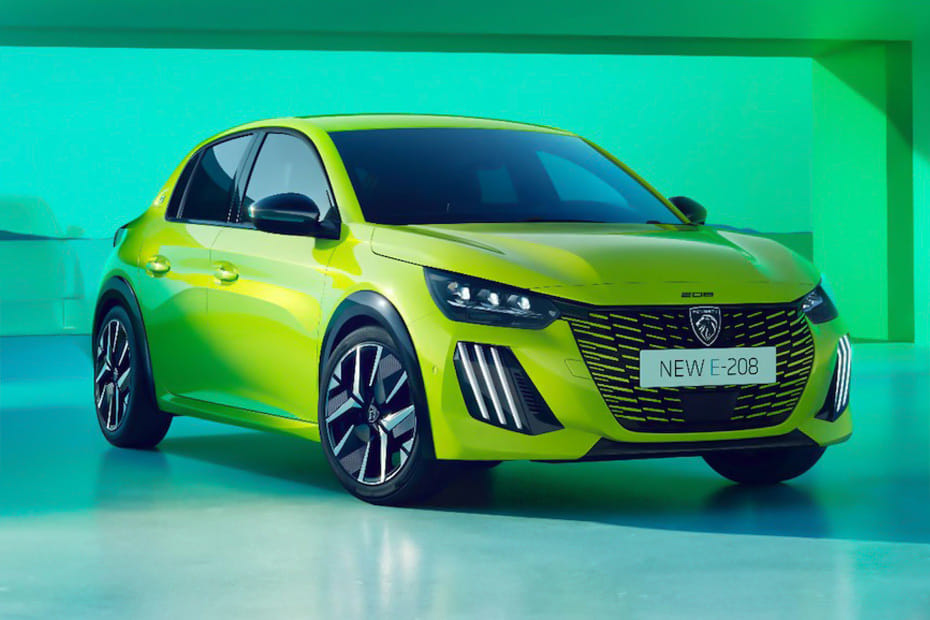 Peugeot E-208 Front Medium View