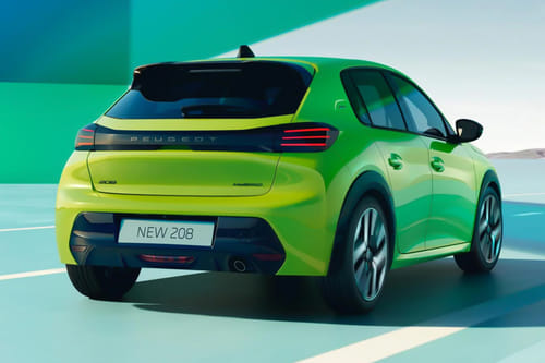 إي 208 Rear angle view