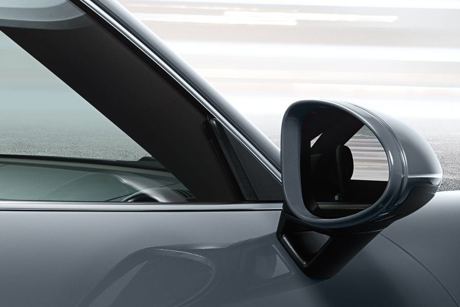 بورش 718 Drivers Side Mirror Rear Angle