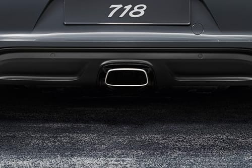 Exhaust Pipe of Porsche 718