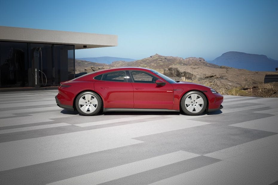 Taycan Medium Angle Front View