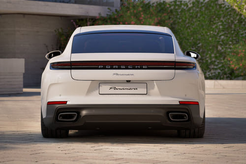 Full Rear View of Porsche Panamera